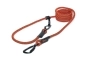 Preview: EASYLONG Hundeleine TWIST - L - 3,5m - orange und schwarz swirl